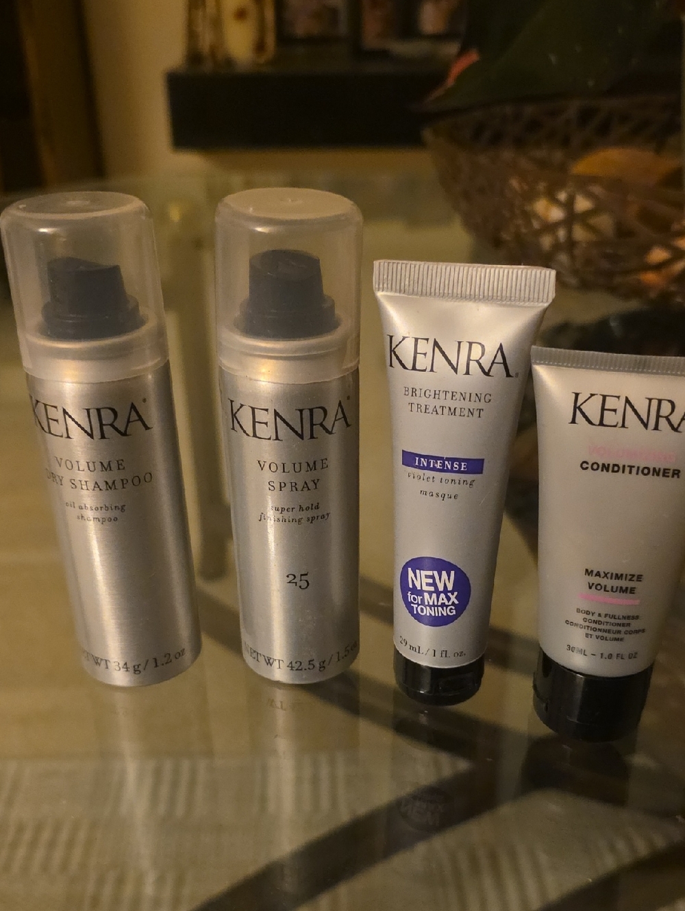 Kenra Brightening Treatment & Volume Hair Bundle